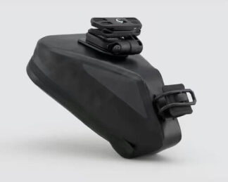 Road Saddle Bag - Small designed for easy access to spares and gear, featuring quick release buckle, 'Fast-Fix' strap system, and lightweight construction with reflective details.