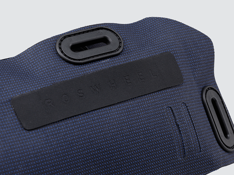 Off-Road Frame Bag Large with a pencil design, featuring waterproof fabric and a YKK™ zipper for secure storage of heavy gear.