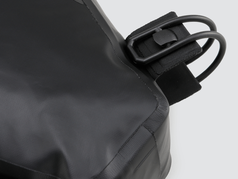 Road Frame Bag - Medium designed for weight distribution and easy access to items, featuring 'Fast-Fix' straps, large reflective areas, and lightweight durable construction.