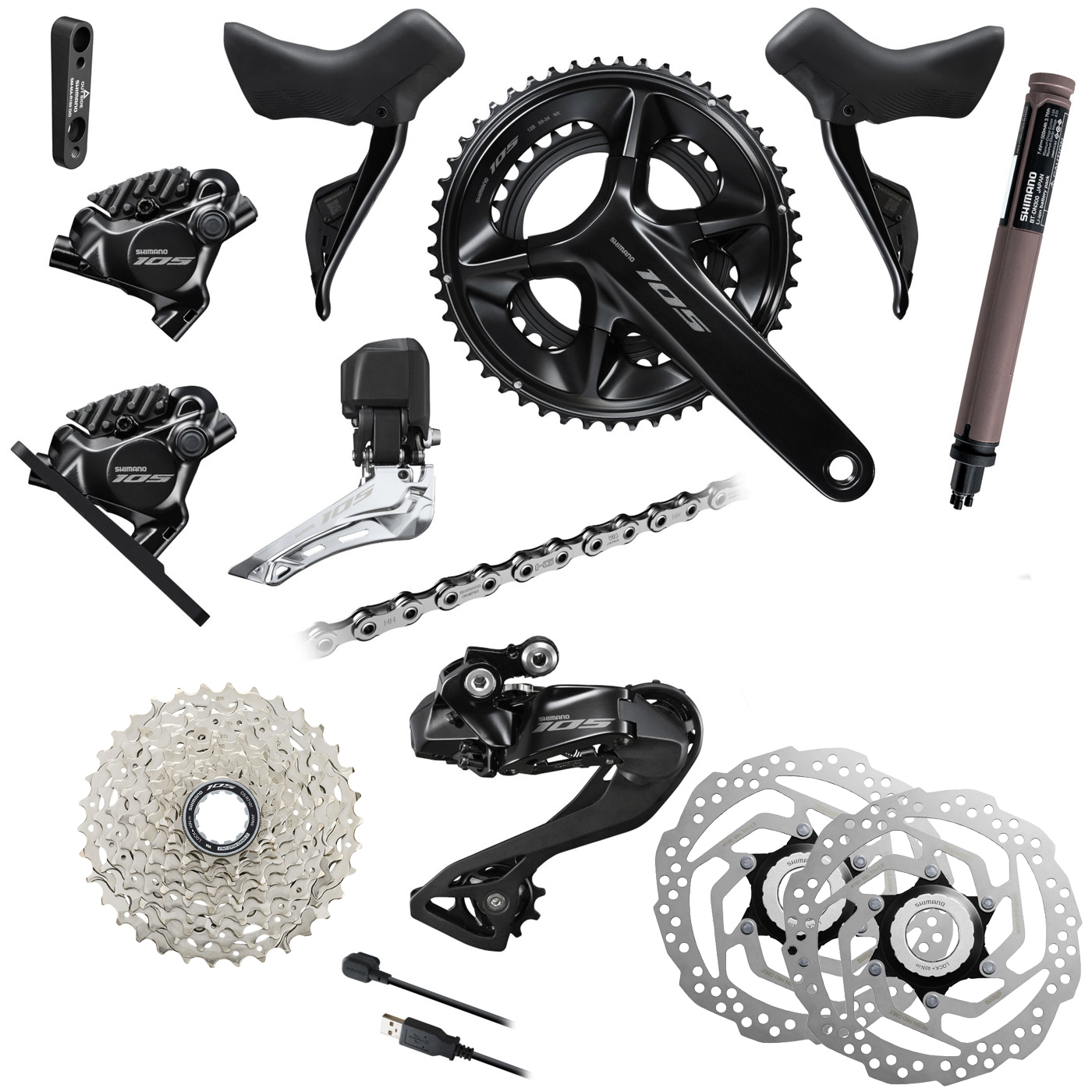 Shimano 105 Di2 groupset